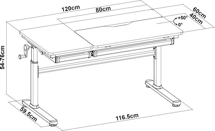 Actual product image En.Casa Sauda (120 x 60 cm)