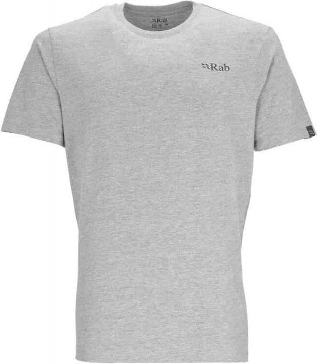 Rab Koszulka męska Stance Mountain Peak Tee Grey marl r.M (M)