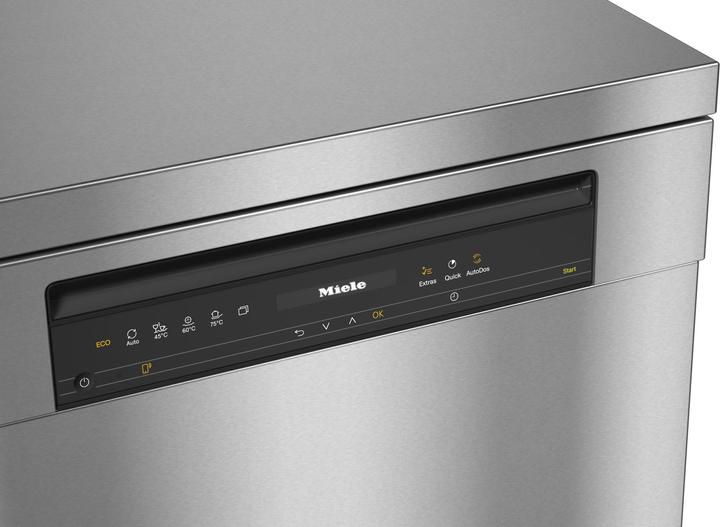 Actual product image Miele Automatic dishwasher G 7600 SC freestanding appliance/Edst CleanSteel