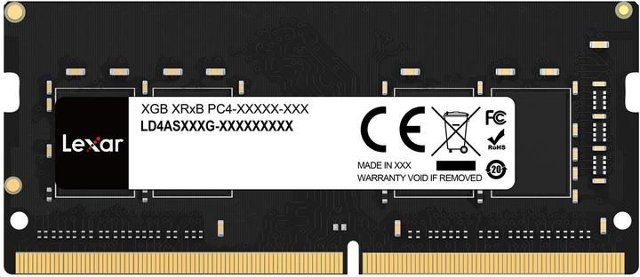 Image du produit Lexar LD4AS016G-B3200GSST (1 x 16GB, 3200 MHz, RAM DDR4, SO-DIMM)