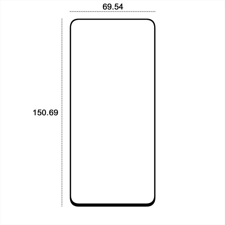 Actual product image Etteri tempered glass 9D for Samsung Galaxy S21 Fe (Samsung Galaxy S21 FE)