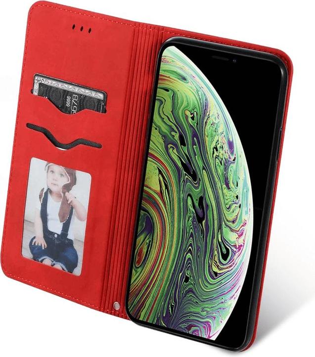 Produktbild Cover-Discount iPhone 11 Pro Max - Business Flip Case rot (Apple iPhone 11 Pro Max)