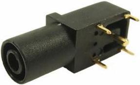 Produktbild Rs Pro 4 mm Bananenbuchse Braun, Kontakt vergoldet, 1000V / 24A, Lötanschluss (Prüfspitze)