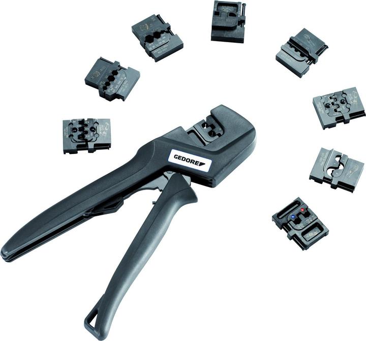 Actual product image Gedore 8140 Crimping pliers base frame without insert (234 mm)