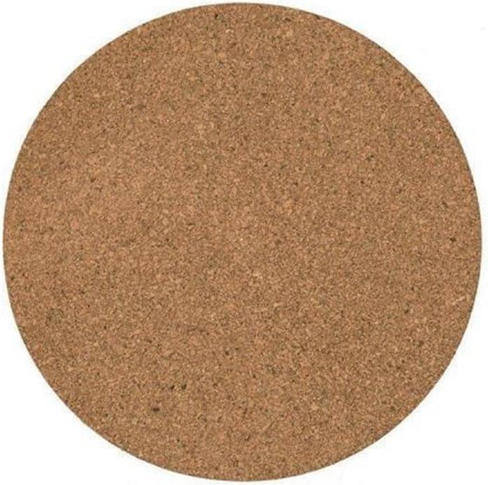 Rico Design Korkplatten 20 cm rund, 2 Stück