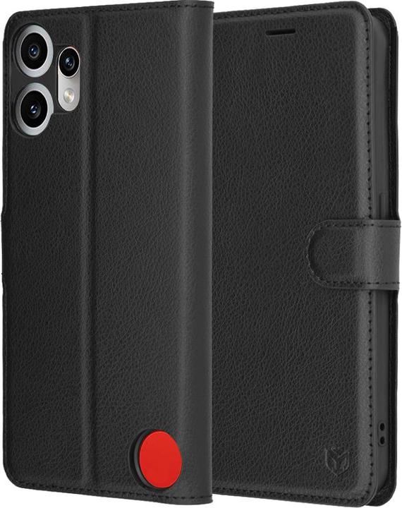 Actual product image Techsuit - Leather Folio - Nothing CMF Phone 2 Pro - Black (Nothing Phone (2))