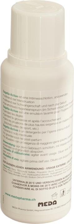 Actual product image Sagella active Intimate Wash Lotion (250 ml, Intimate washing lotion)
