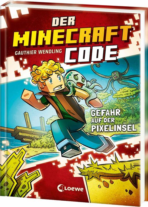 Actual product image Loewe Der Minecraft Code (Band 2) - Gefahr auf der Pixelinsel (German, Gauthier Wendling, Daniel Landes, Chiara Iacobelli, 2025)