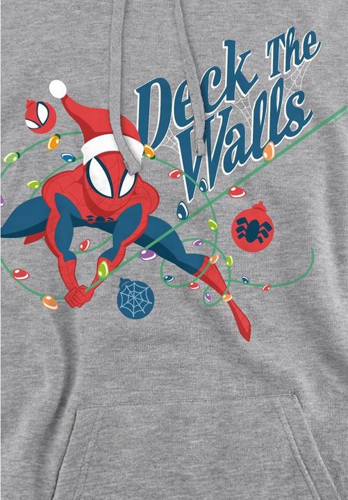 Immagine prodotto Spiderman Deck The Walls Felpa con Cappuccio Uomo (XL)