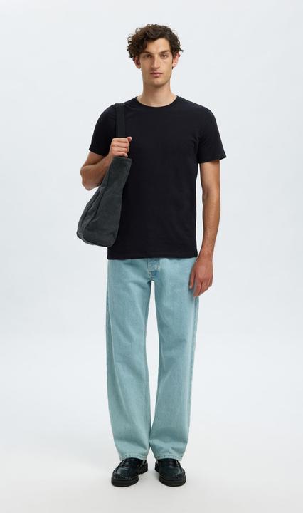 Actual product image Selected Homme Slhcormac Ss O-Neck Tee 5 Pack Noos (XL)