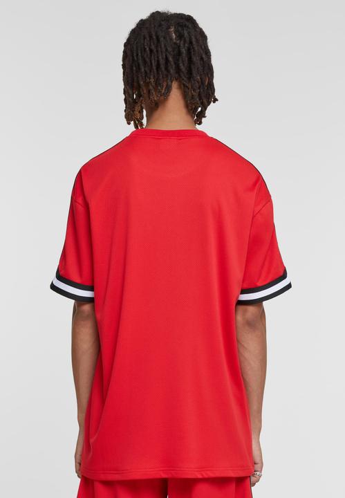 Actual product image Urban Classics Oversized Stripes Mesh Tee - 5280 (XL)