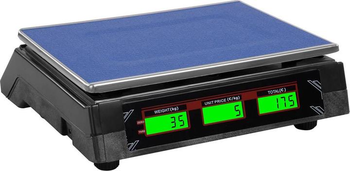 Produktbild Steinberg Kontrollwaage Ladenwaage Marktwaage 35kg LCD Kassenwaage Digital Waage