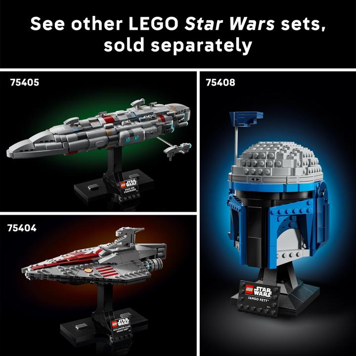 Actual product image LEGO Star Wars™ logo made from bricks (75407, LEGO Star Wars)