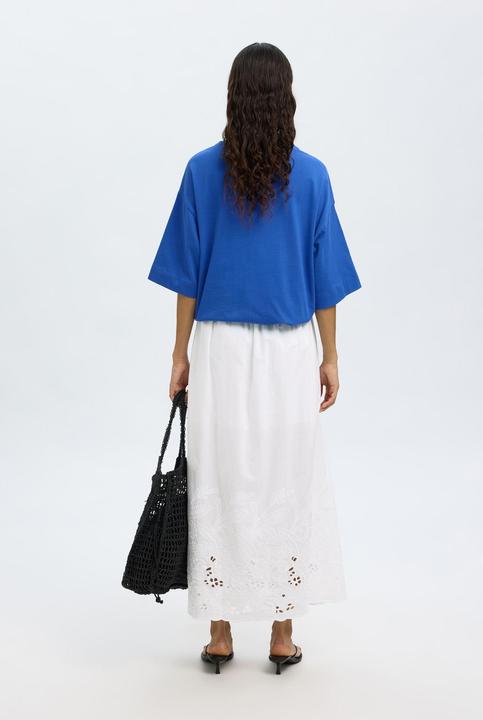 Produktbild Selected Femme Slfdahlia Hw Ankle Broderi Skirt B (40)