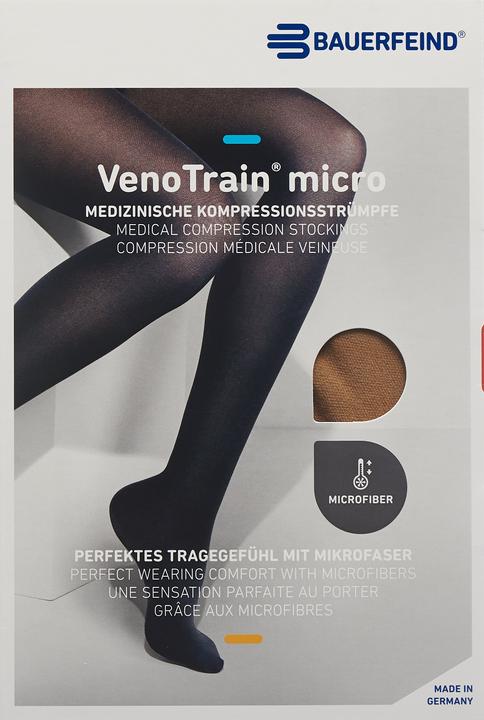 Produktbild Veno Train MICRO A-G KKL2 S plus/short offene Fussspitze caramel Haftband Spitze normal (S)