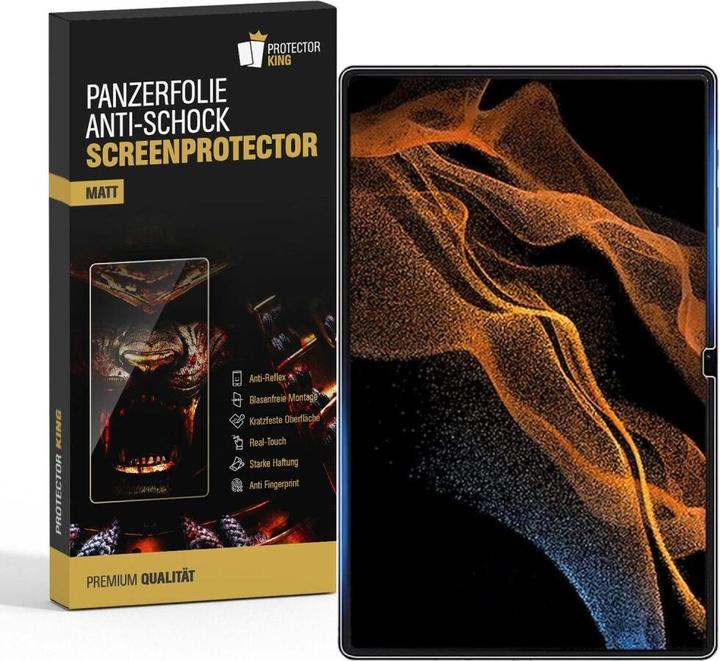 Produktbild Protectorking 6x Panzerfolie Anti-Shock matt entspiegelt (6 Stück, Galaxy Tab S9 Ultra)