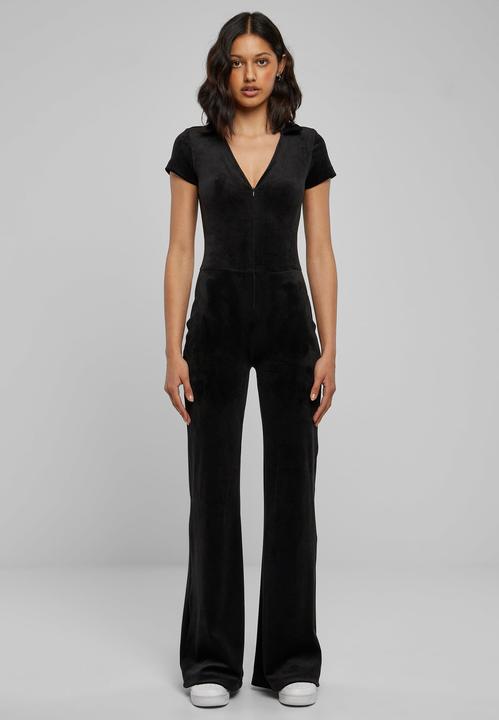 Image du produit Urban Classics Ladies Velvet Jumpsuit (XXL)