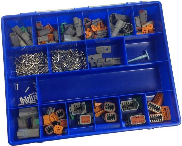Produktbild TE Connectivity DEUTSCH Stecker Sortiment Kasten Set Serie DT 320 teilig