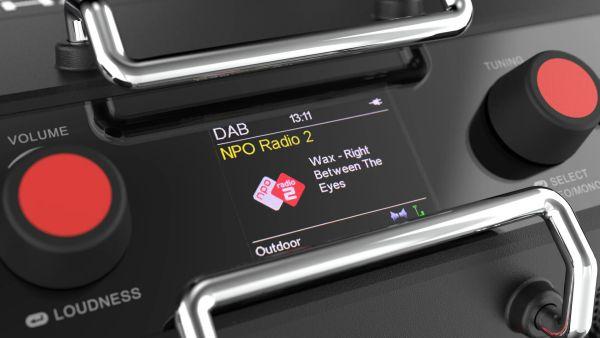 Image du produit PerfectPro - Rockhart RH4- Bouwradio - Bluetooth - Dab+ Radio (DAB+ DAB, FM, NFC, Bluetooth)