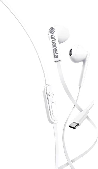 Urbanista Wired Earbuds (Nessuna soppressione del rumore, Cablato)