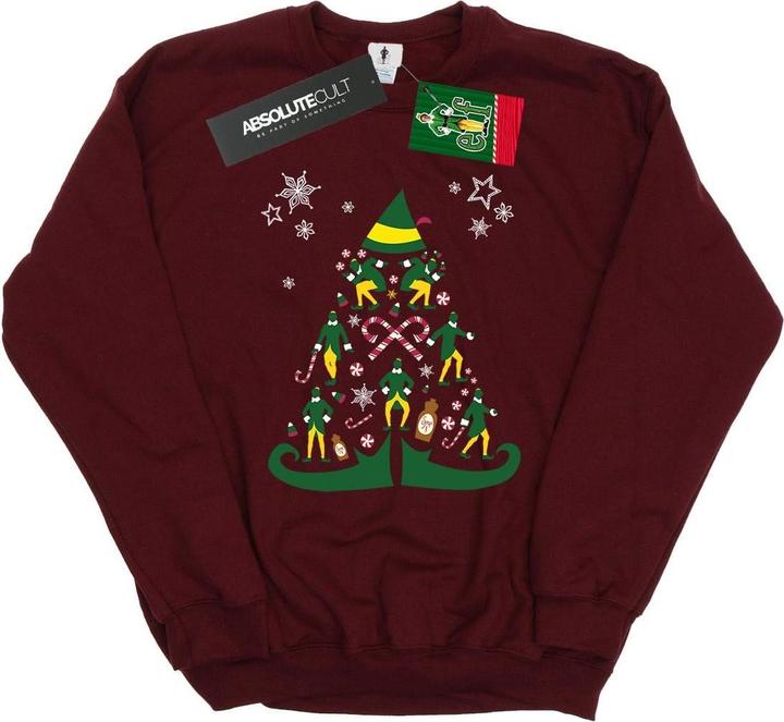 Elf Christmas Tree Sweatshirt (XXL)
