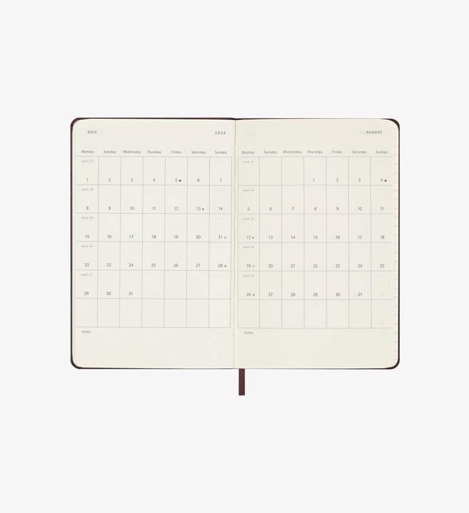 Image du produit Moleskine Classic Planner (A6, Couverture rigide, Anglais)