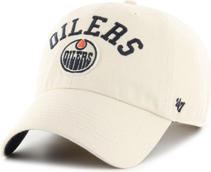 47 Brand Relaxed Cap - Clean Up FABER Edmonton Oilers sand