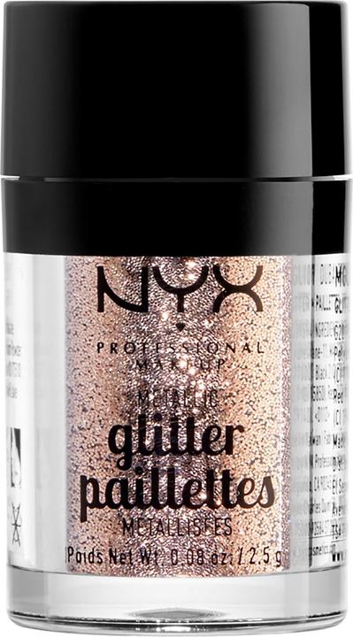 NYX Professional Make-Up Metallic Glitter (Goldstone, Highlighter, 2.50 g)