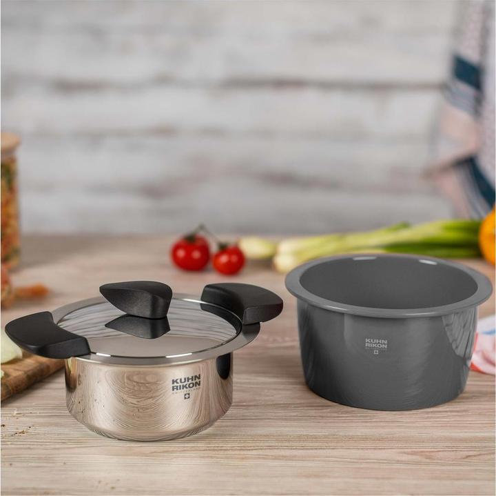 Produktbild Kuhn Rikon Hotpan (14 cm, Kochtopf, Edelstahl)