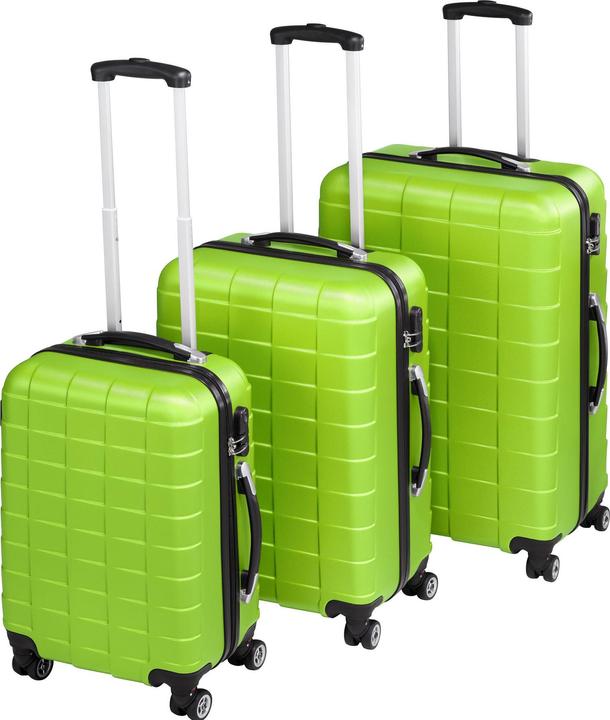 Image du produit tectake Trolley Set 3 pcs. (98 l, L (90 - 115l))