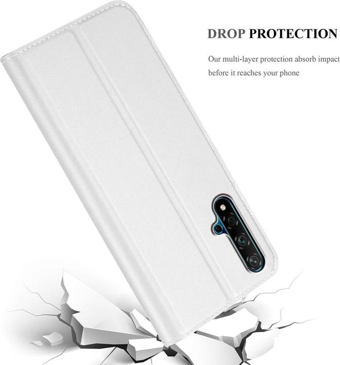 Actual product image Cadorabo Book Classy Style Cover (TCL 20S, Huawei Nova 5T, K20)