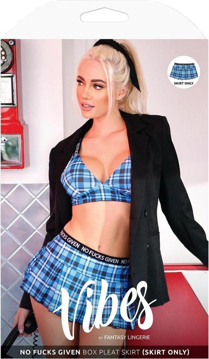 Actual product image Vibes No Fucks Given Dress Blue (S/M)