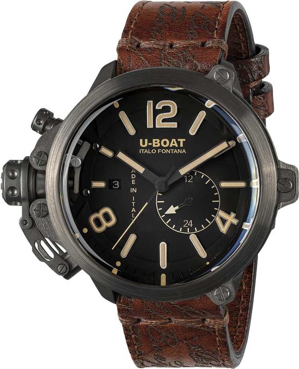 U-Boat 8805 Capsule Titanium BK BE 50mm (Swiss Made)