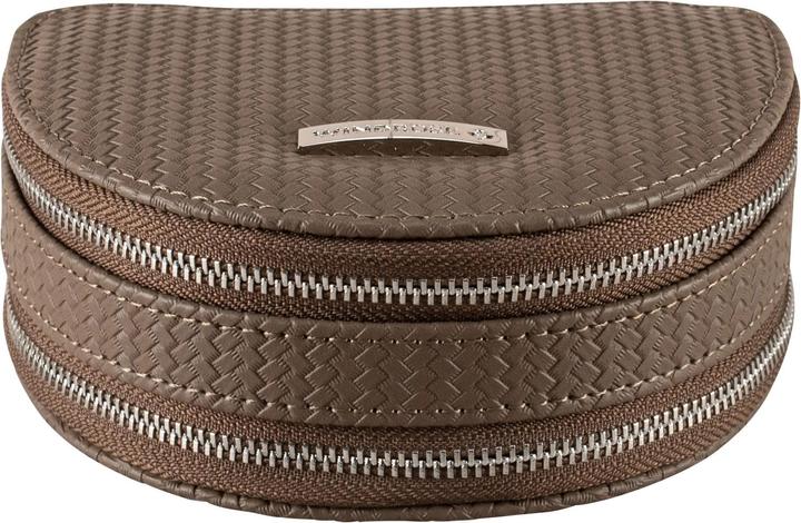 Windrose 803953.02 - Schmucketui mit Reissverschluss Corbello mocca