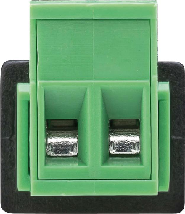 Image du produit Goobay 76744 Bloc terminal 2 broches > connecteur DC (5,50 x 2,10 mm)