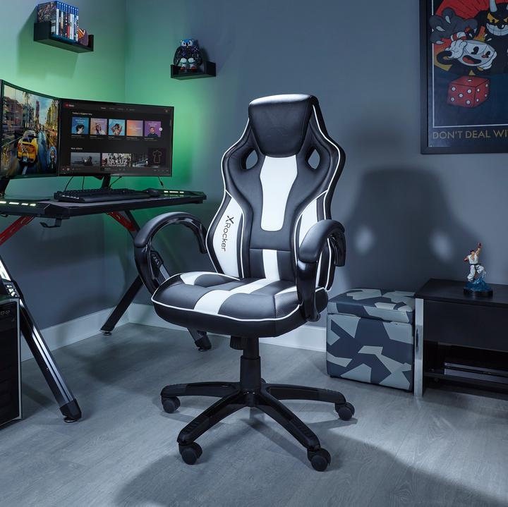 Produktbild X Rocker X-Rocker Maverick in hoogte verstelbare kantoor-/gamestoel