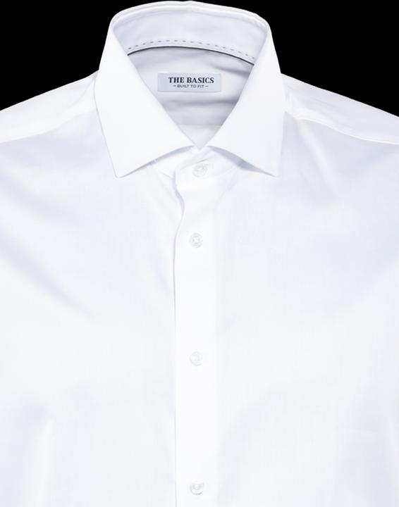 Immagine prodotto The Basics Hemd Modern Fit Hai bügelleicht white (L)