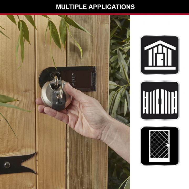 Produktbild Master Lock 70 mm breites Excell Disc Schloss aus Edelstahl mit verdecktem Bgel 2er-Pack
