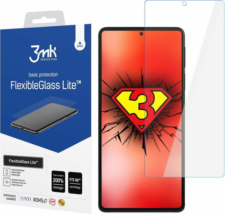 Produktbild 3MK FlexibleGlass Lite Display Folie (1 Stück, Motorola Edge 30)