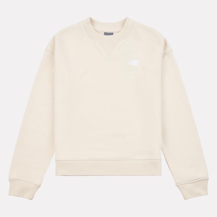 Actual product image New Balance G French Terry Small Logo Crew (8, 9)