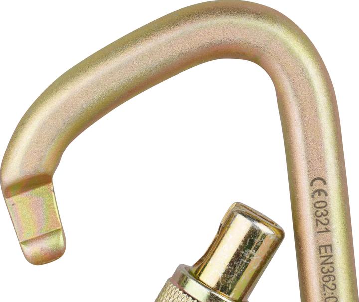 Produktbild Mamutec Stahl Karabiner mit Sicherung 111 mm