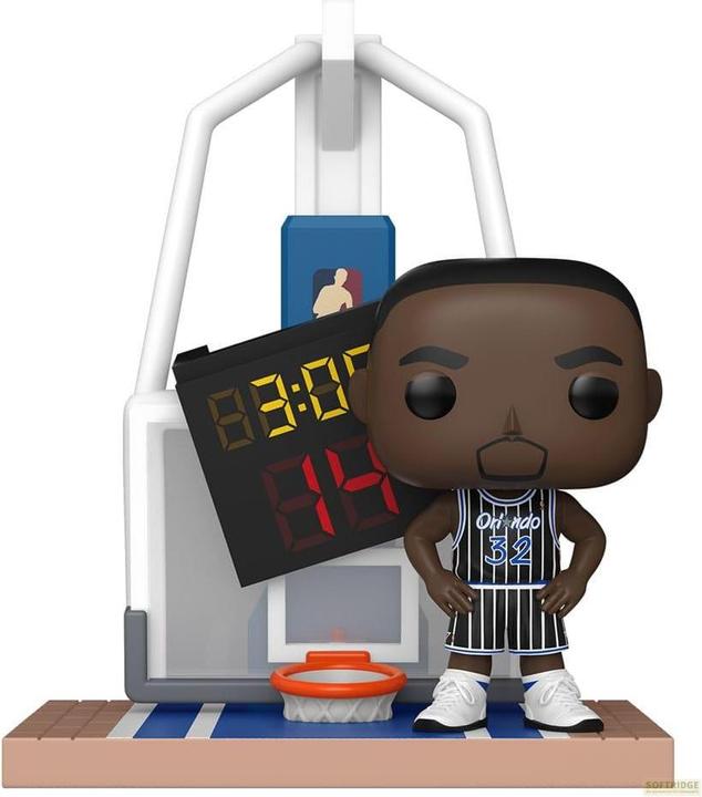 Actual product image Funko NBA Legends POP! Sports Deluxe Vinyl Figur Shaq w/Backboard 16 cm