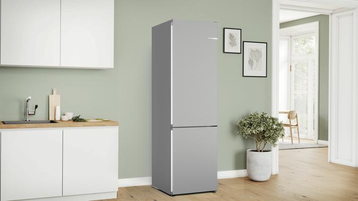 Image du produit Bosch Hausgeräte Série 4 Réfrigérateur/congélateur indépendant avec partie congélation en bas 203 x 60 cm (363 l)