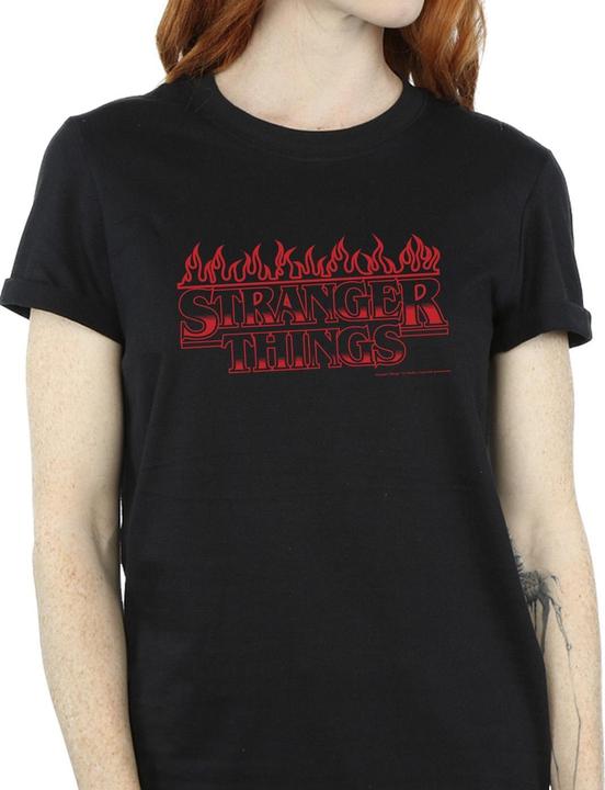 Immagine prodotto Netflix Stranger Things Flames Maglietta Ampia Donna (S)