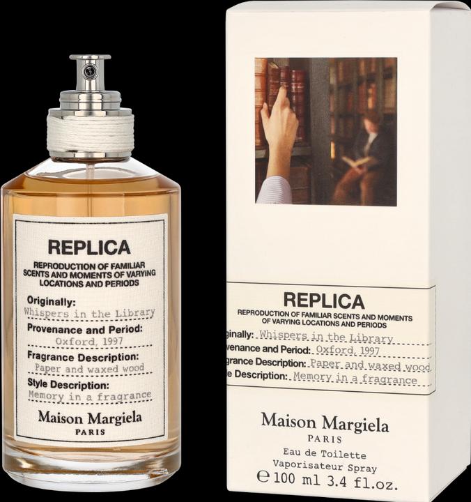 Actual product image Maison Martin Margiela Replica Whispers in the Library by Eau de Toilette Spray 100 ml (Eau de toilette, 100 ml)