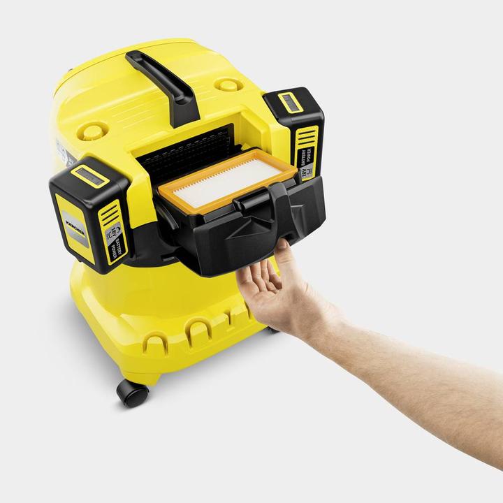 Actual product image Kärcher WD 4-18 Dual Battery Se (Wet dry vacuum cleaner)