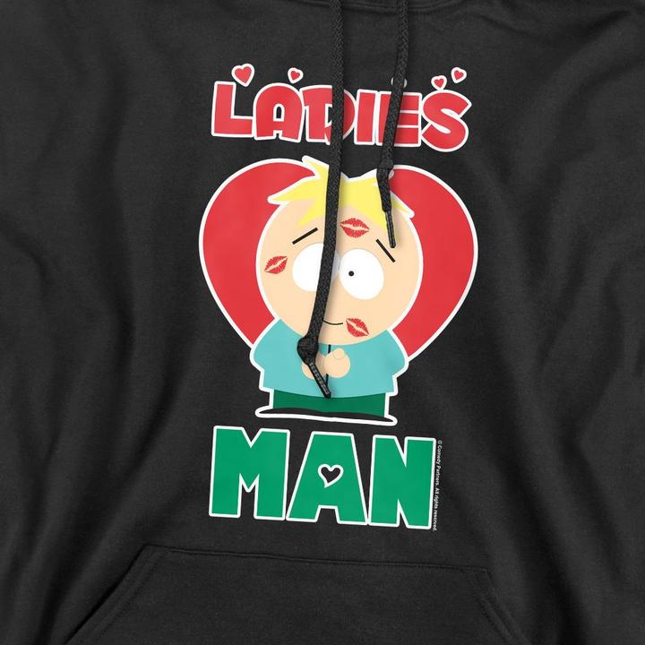 Immagine prodotto Ubisoft Ladies Man Felpa con Cappuccio San Valentino Butters Uomo (L)