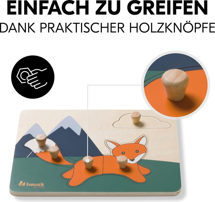 Actual product image Hauck Puzzle N Sort Fox