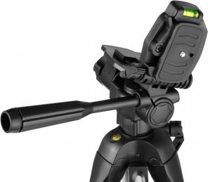 Produktbild CamRock TE68 Silver – Schwarzes Stativ (Metall)