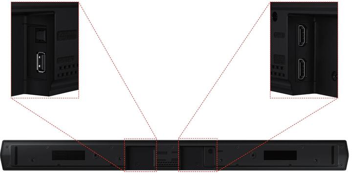 Produktbild Samsung 2.1-Kanal Soundbar HW-B560 (2022) (410 W, 2.1 Kanal)